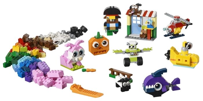 Картинка Конструктор LEGO Кубики и глазки Classic 11003