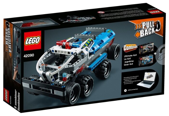 Фото Конструктор LEGO Машина для побега TECHNIC 42090