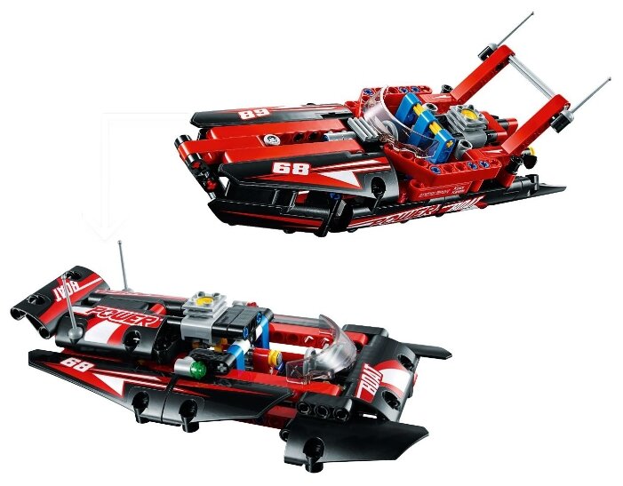 Цена Конструктор LEGO Моторная лодка TECHNIC 42089