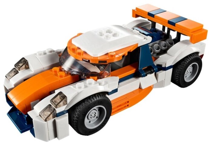 Фотография Конструктор LEGO Оранжевый гоночный автомобиль Creator 31089