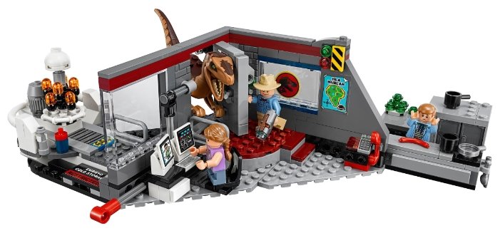 Картинка Конструктор LEGO Охота на рапторов в Парке Юрского Периода Jurassic World 75932