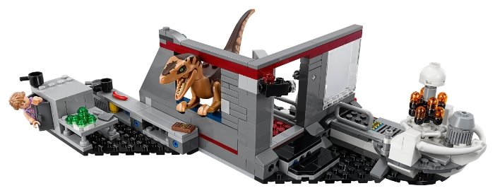 Цена Конструктор LEGO Охота на рапторов в Парке Юрского Периода Jurassic World 75932