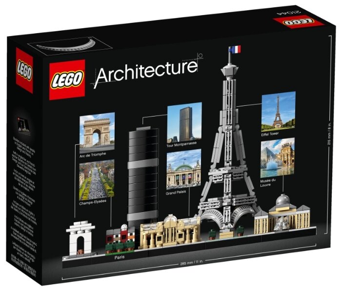 Фото Конструктор LEGO Париж Architecture 21044