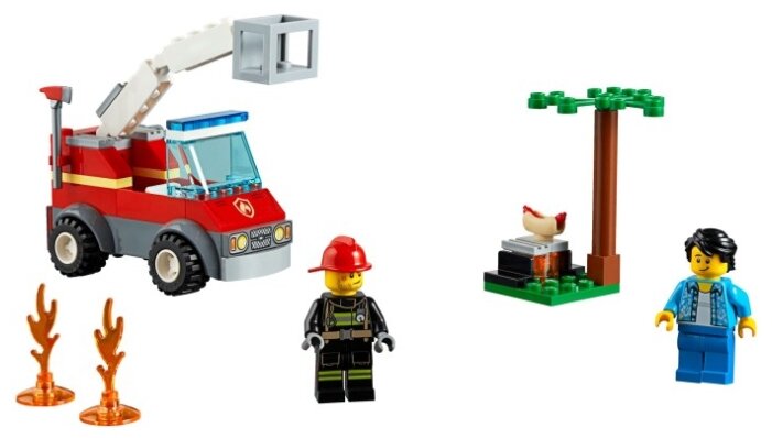 Фотография Конструктор LEGO Пожар на пикнике CITY 60212