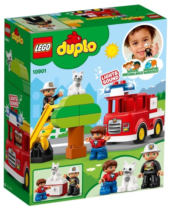 Фото Конструктор LEGO Пожарная машина DUPLO 10901