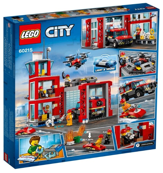 Фото Конструктор LEGO Пожарное депо CITY 60215