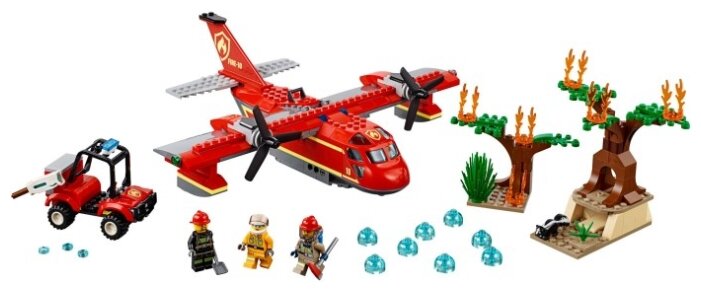 Фотография Конструктор LEGO Пожарный самолёт CITY 60217
