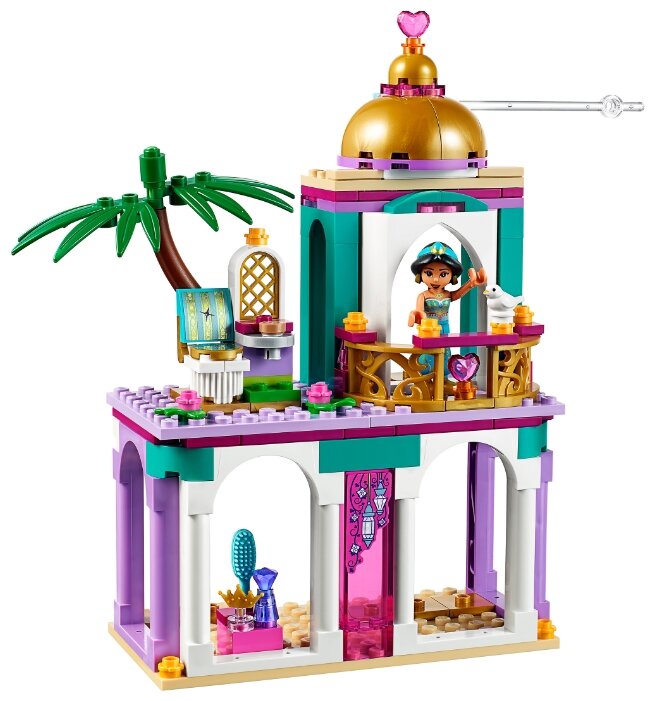 Картинка Конструктор LEGO Приключения Аладдина и Жасмин во дворце Disney Princess 41161