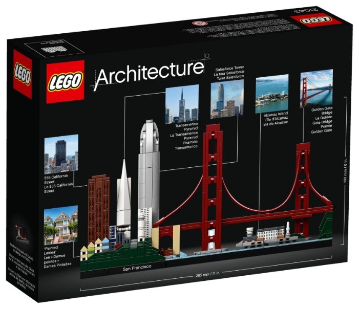 Фото Конструктор LEGO Сан-Франциско Architecture 21043