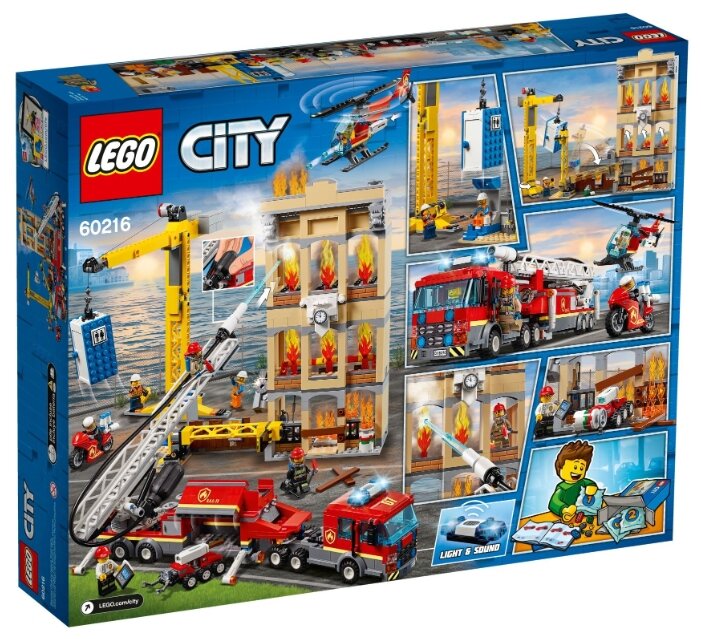 Фото Конструктор LEGO Центральная пожарная станция CITY 60216