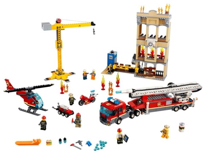 Фотография Конструктор LEGO Центральная пожарная станция CITY 60216
