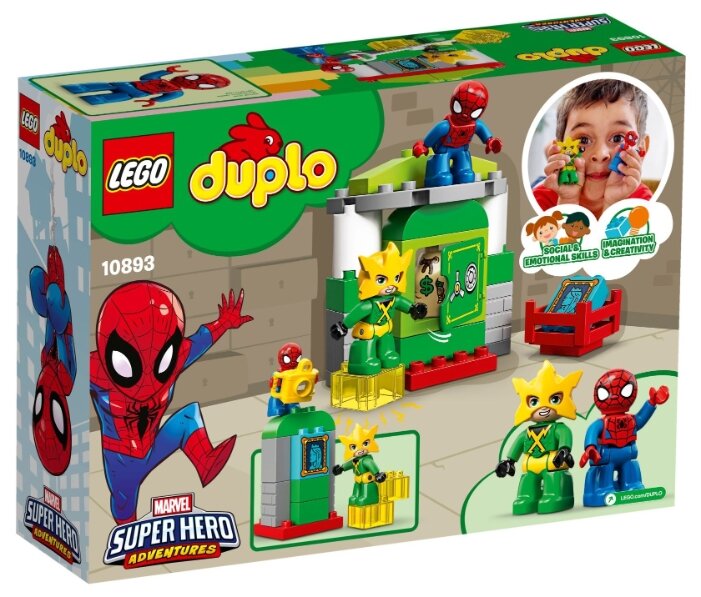 Фото Конструктор LEGO Человек-паук против Электро DUPLO 10893