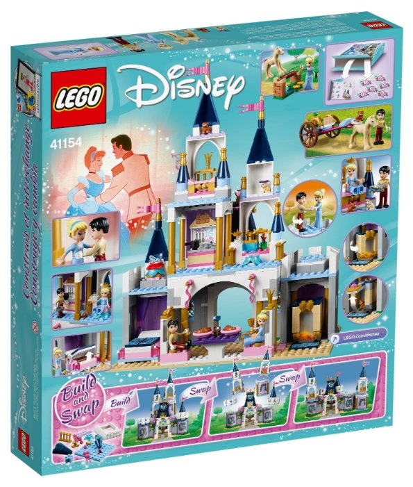 Фото Конструктор LEGO Волшебный замок Золушки. Принцессы Disney 41154