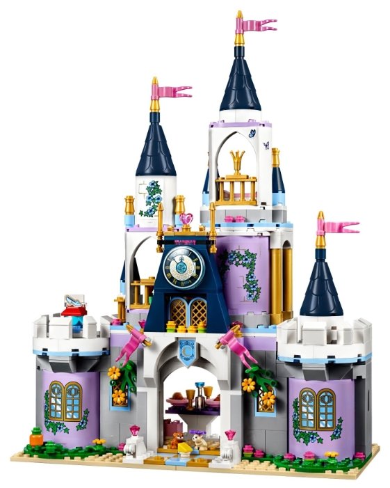 Цена Конструктор LEGO Волшебный замок Золушки. Принцессы Disney 41154