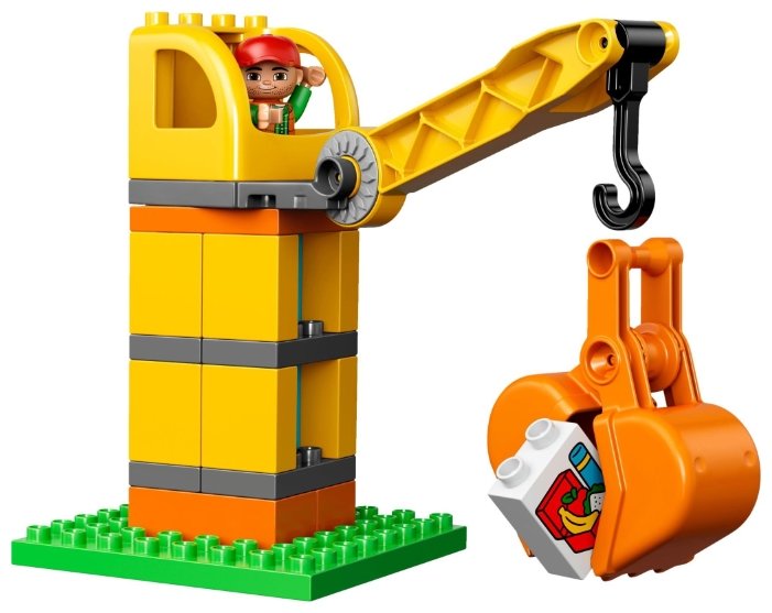 Фото Конструктор LEGO Большая стройплощадка DUPLO 10813