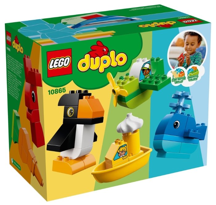 Фото Конструктор LEGO Весёлые кубики DUPLO 10865