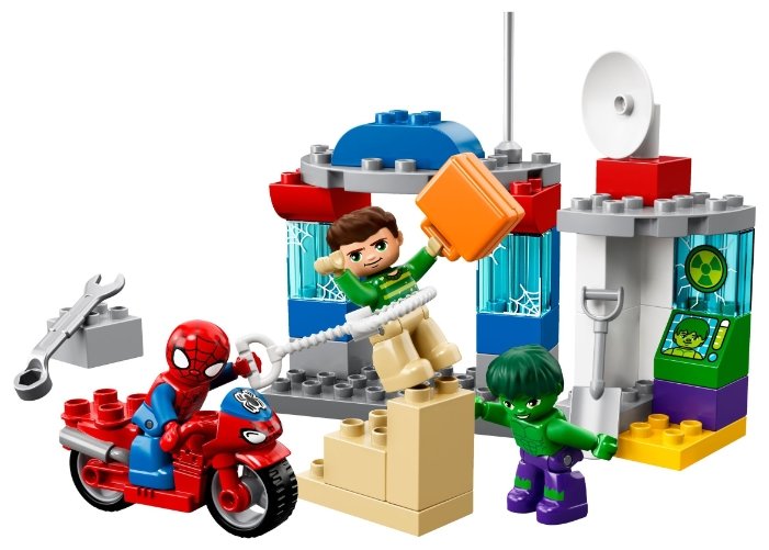 Фотография Конструктор LEGO Приключения Человека-паука и Халка DUPLO 10876