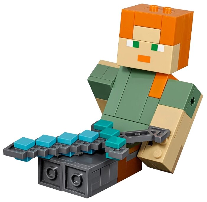 Конструктор LEGO Большие фигурки Алекс с цыплёнком Minecraft 21149 заказать