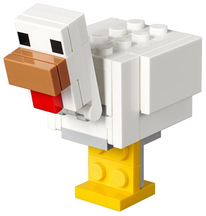 Конструктор LEGO Большие фигурки Алекс с цыплёнком Minecraft 21149 Казахстан