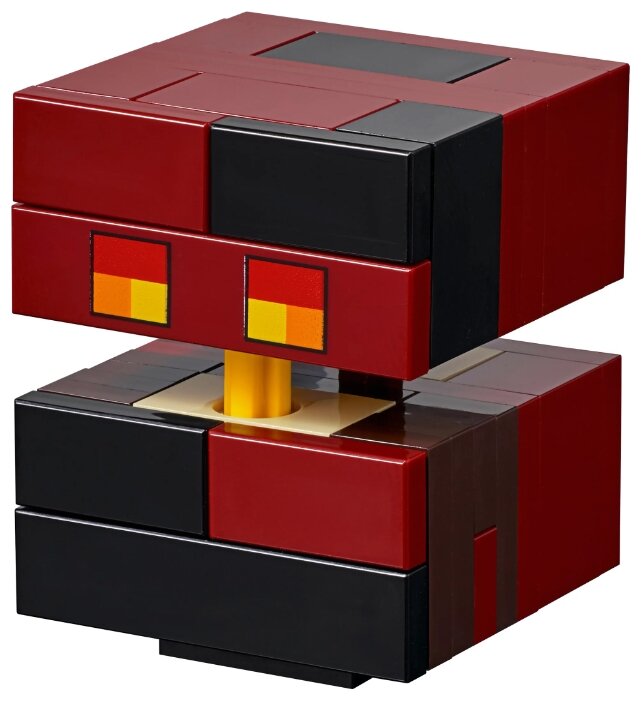 Конструктор LEGO Большие фигурки скелет с кубом магмы Minecraft 21150 Казахстан