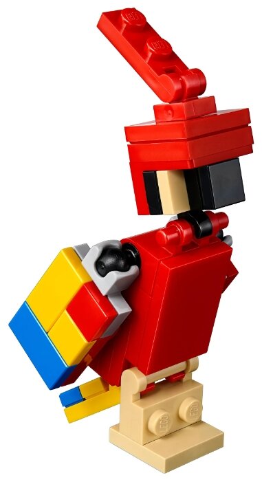 Купить Конструктор LEGO Большие фигурки Стив с попугаем Minecraft 21148