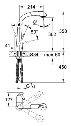 Фото Смеситель GROHE 32553000