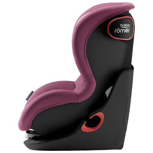 Фото Автокресло Britax Roemer King II Black Series Wine Rose Trendline (9-18кг) 12м+