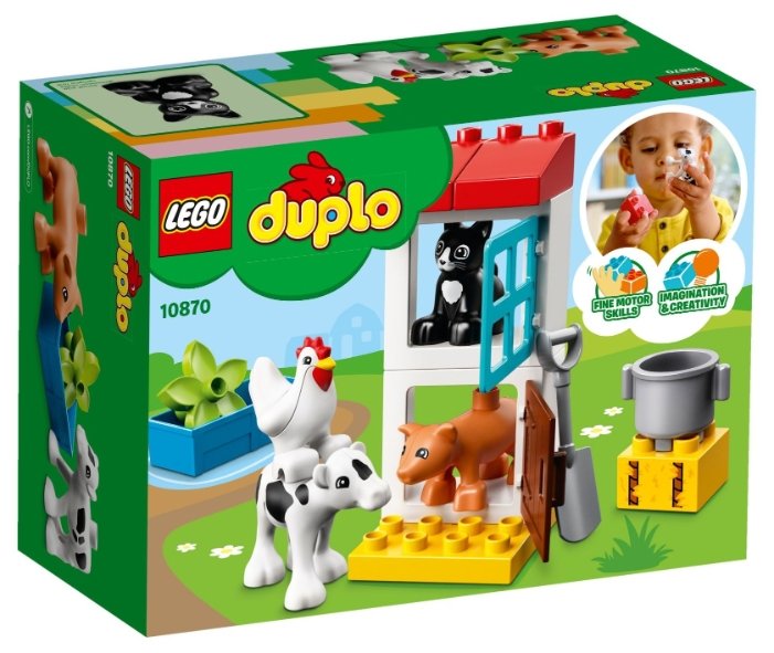 Фото Конструктор LEGO Ферма: домашние животные DUPLO 10870