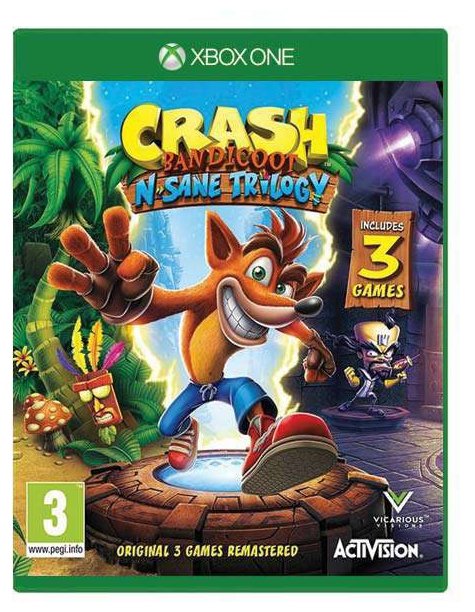 Фото Игра для PS4 Crash Bandicoot N'sane Trilogy