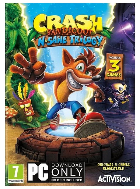 Фотография Игра для PS4 Crash Bandicoot N'sane Trilogy