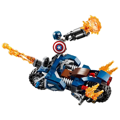 Цена Конструктор LEGO Капитан Америка: Атака Аутрайдеров Super Heroes 76123