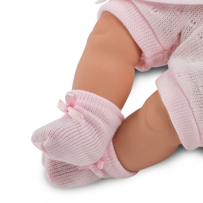 Цена Кукла LLORENS малышка Жоэль 35 см в розовой пижамке с одеялом 38940