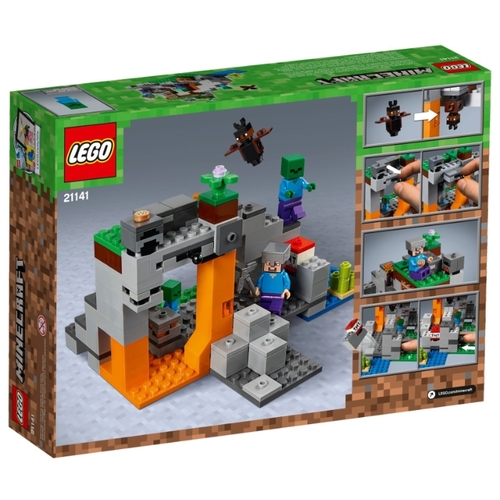 Фото Конструктор LEGO Пещера зомби Minecraft 21141