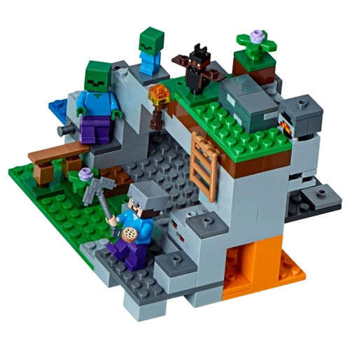 Фотография Конструктор LEGO Пещера зомби Minecraft 21141