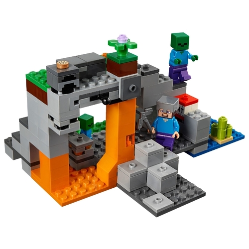 Цена Конструктор LEGO Пещера зомби Minecraft 21141