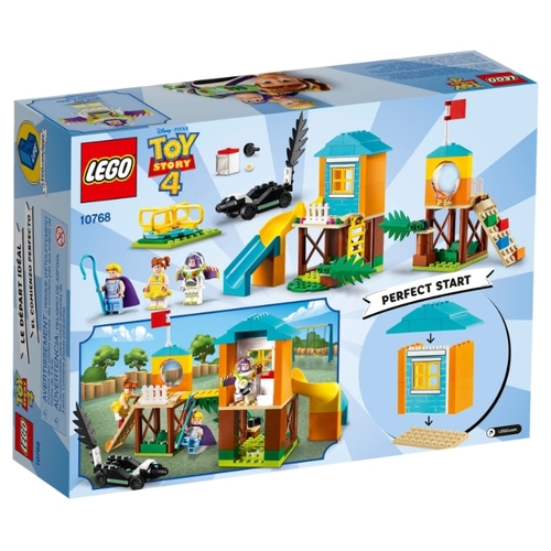 Фото Конструктор LEGO Приключения Базза и Бо Пип на детской площадке 4+ 10768