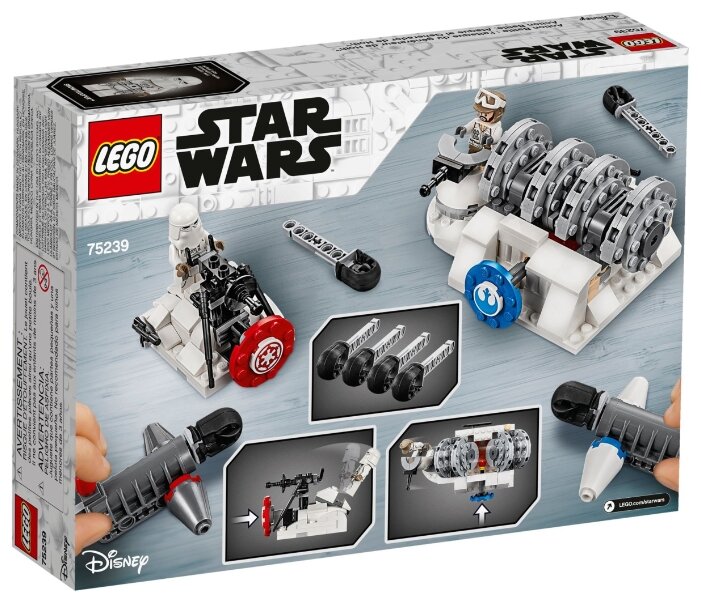 Фото Конструктор LEGO Разрушение генераторов на Хоте Star Wars 75239