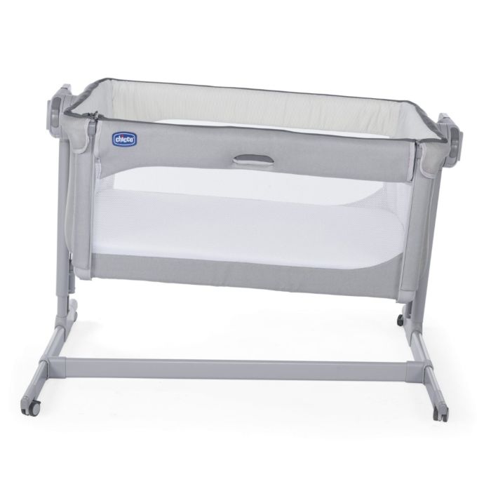 Фото Кроватка CHICCO Next2Me Magic Cool Grey 0м+