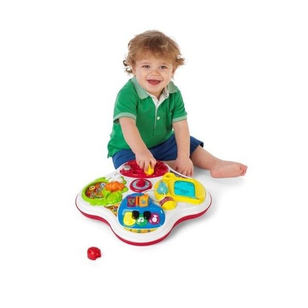 Цена Развивающая игрушка CHICCO Игровой центр Говорящий столик 12м+ 00007653000180