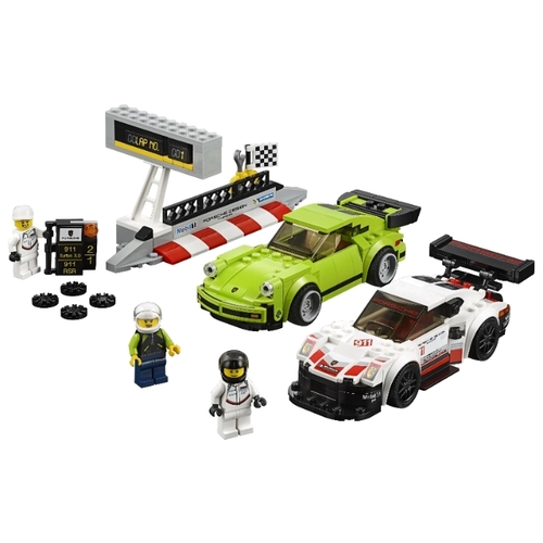 Фотография Конструктор LEGO Porsche 911 RSR and 911 Turbo 3.0 Speed Champions 75888