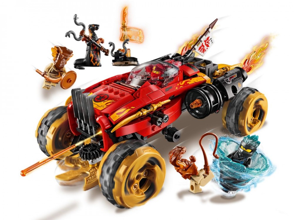 Фото Конструктор LEGO Внедорожник Катана 4x4 Ninjago 70675