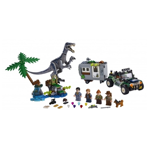 Фотография Конструктор LEGO Поединок с бариониксом: охота за сокровищами Jurassic World 75935