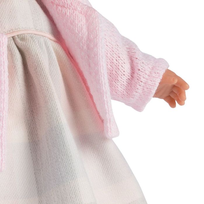 Фотография Кукла LLORENS Аитана 33см блондинка в розовой курточке и белом платье 33102