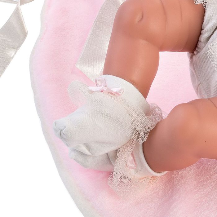 Цена Кукла LLORENS Пупс Малышка-балерина 40см с одеялом и подушкой 74062