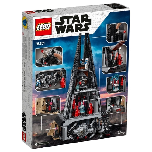 Фото Конструктор LEGO Замок Дарта Вейдера Star Wars 75251