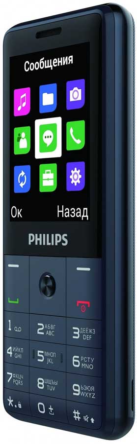 Фото Мобильный телефон PHILIPS E169 Dark Grey