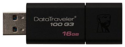 Фото USB накопитель KINGSTON DT100G3/16Gb USB 3.0 (211702)