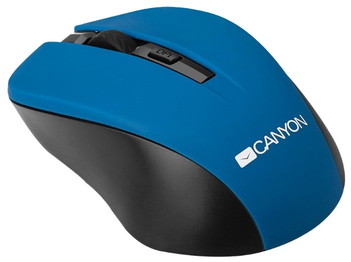 картинка Мышь CANYON CNE-CMSW1BL Blue (865573) от магазина 1.kz