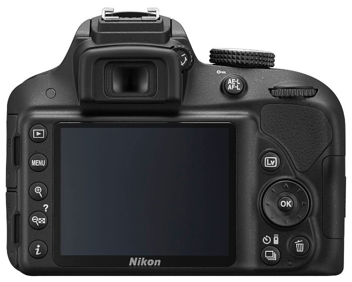 Фото Зеркальная фотокамера NIKON D3300 18-55 VR Kit (AF-P) Black (947560)