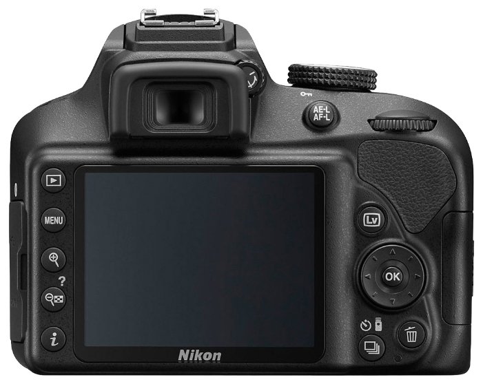картинка Зеркальная фотокамера NIKON D3400 (BK) (DX) AF-P 18-55 non VR (DX) от магазина 1.kz